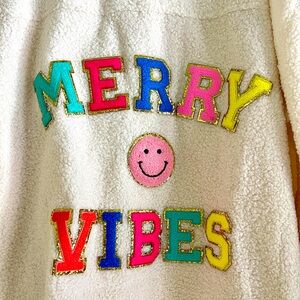 Judith March Merry Vibes Sherpa Jacket
